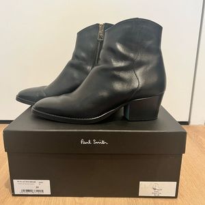 Paul Smith Women’s Austin Black Western Boot (Genuine Leather)